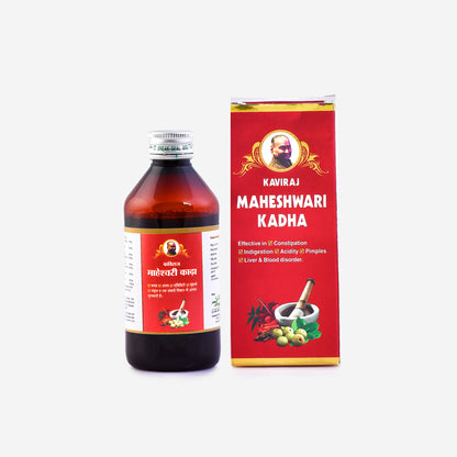 KAVIRAJ MAHESHWARI KADHA 200 ML (Pack of 2)